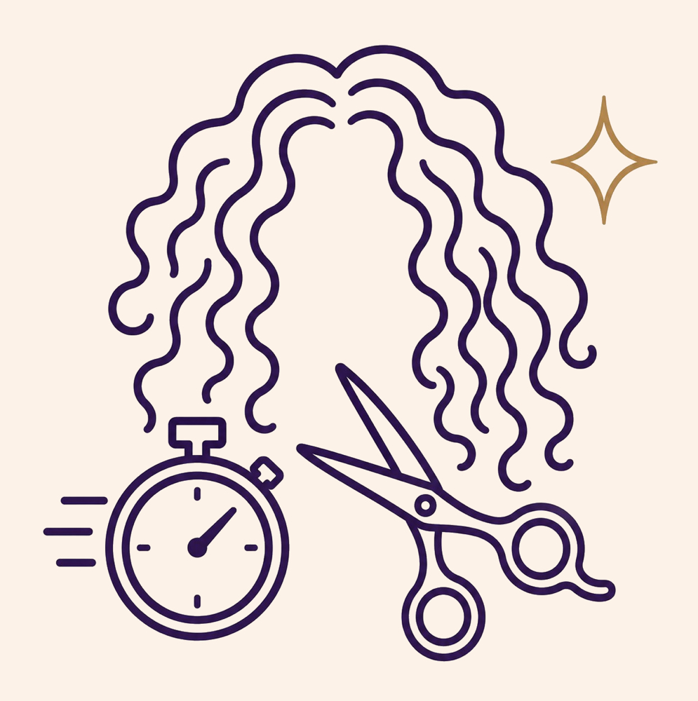 Express Curly Cut at VIOLA Salon in Philadelphia, PA