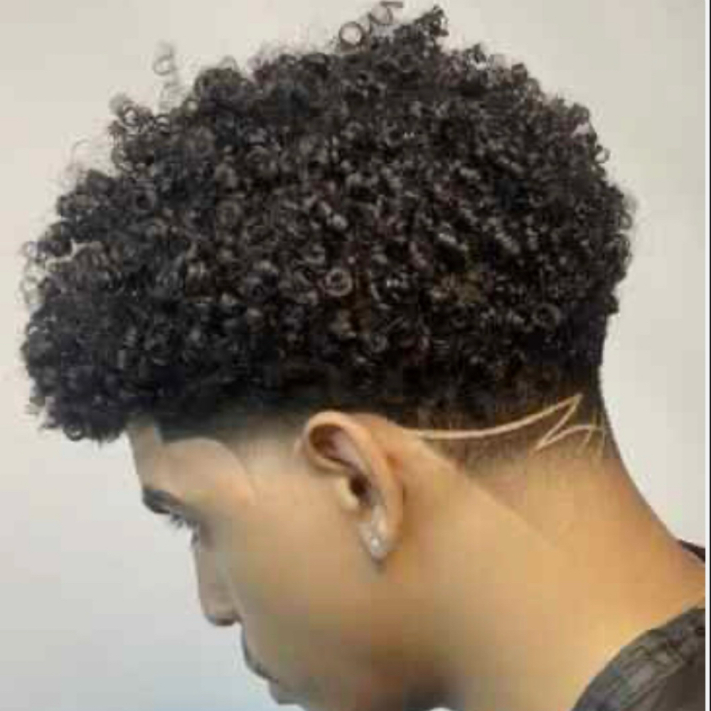 Cut & Curl Combo at The Barber Artist Studio in Round Rock, TX