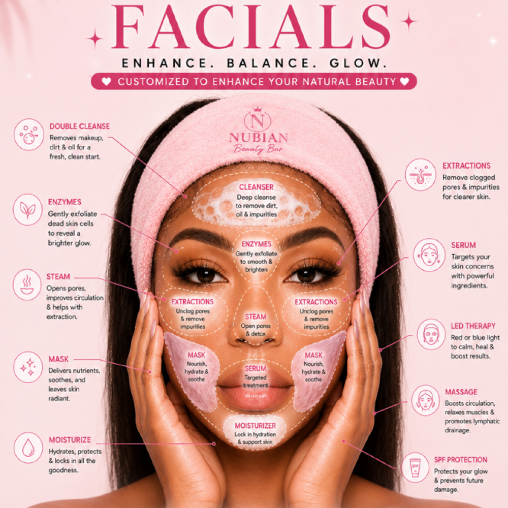 Diamond Doll Facial at Nubian Beauty Bar in APOPKA, FL