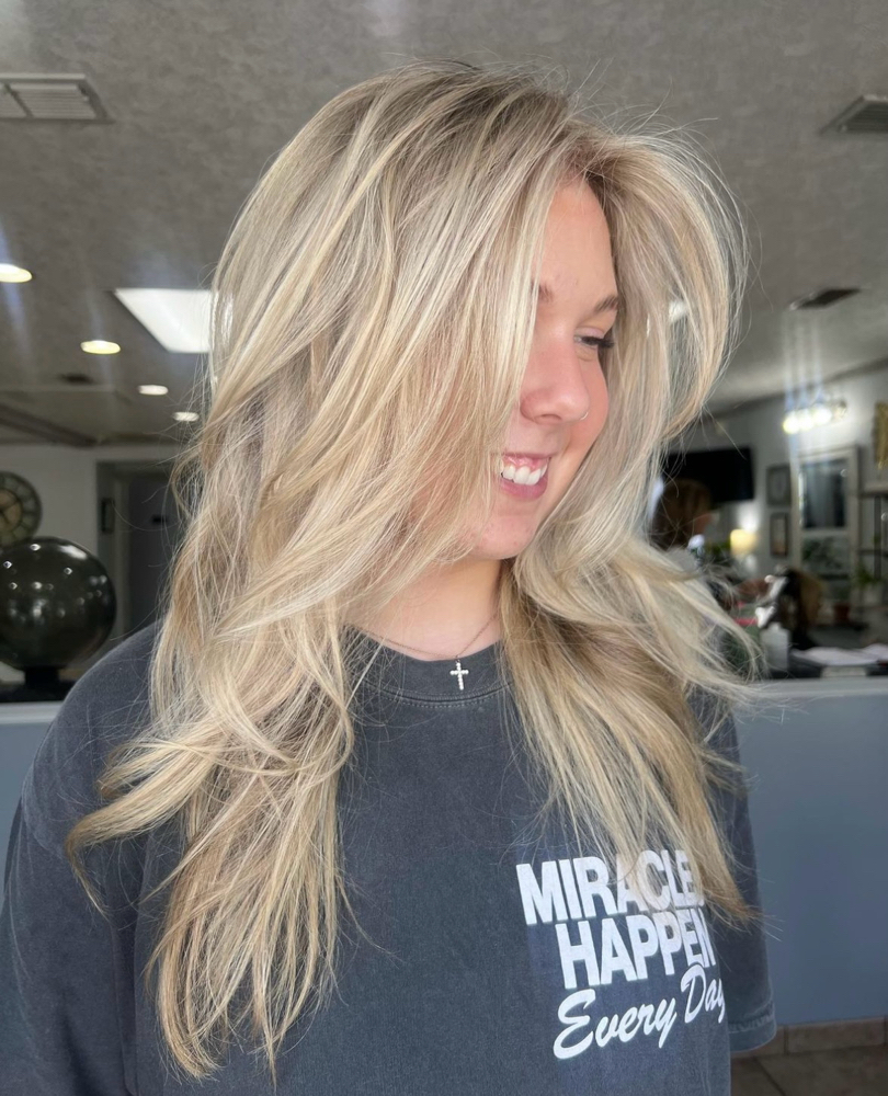 Partial Highlight + Blowdry at Abigail  Chapman in Jacksonville, FL
