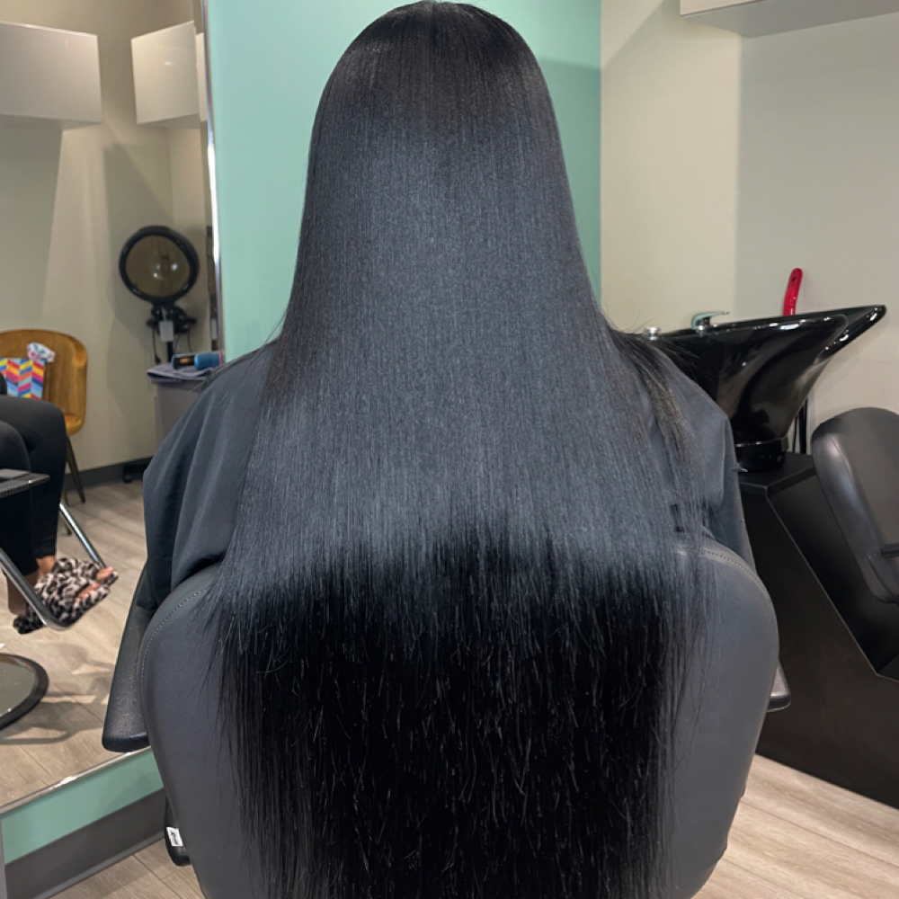 shampoo Style Clip-in Install at So Chic Studio in Rockville, MD