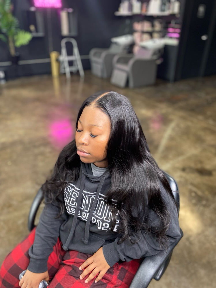 Wig Install Over Locs