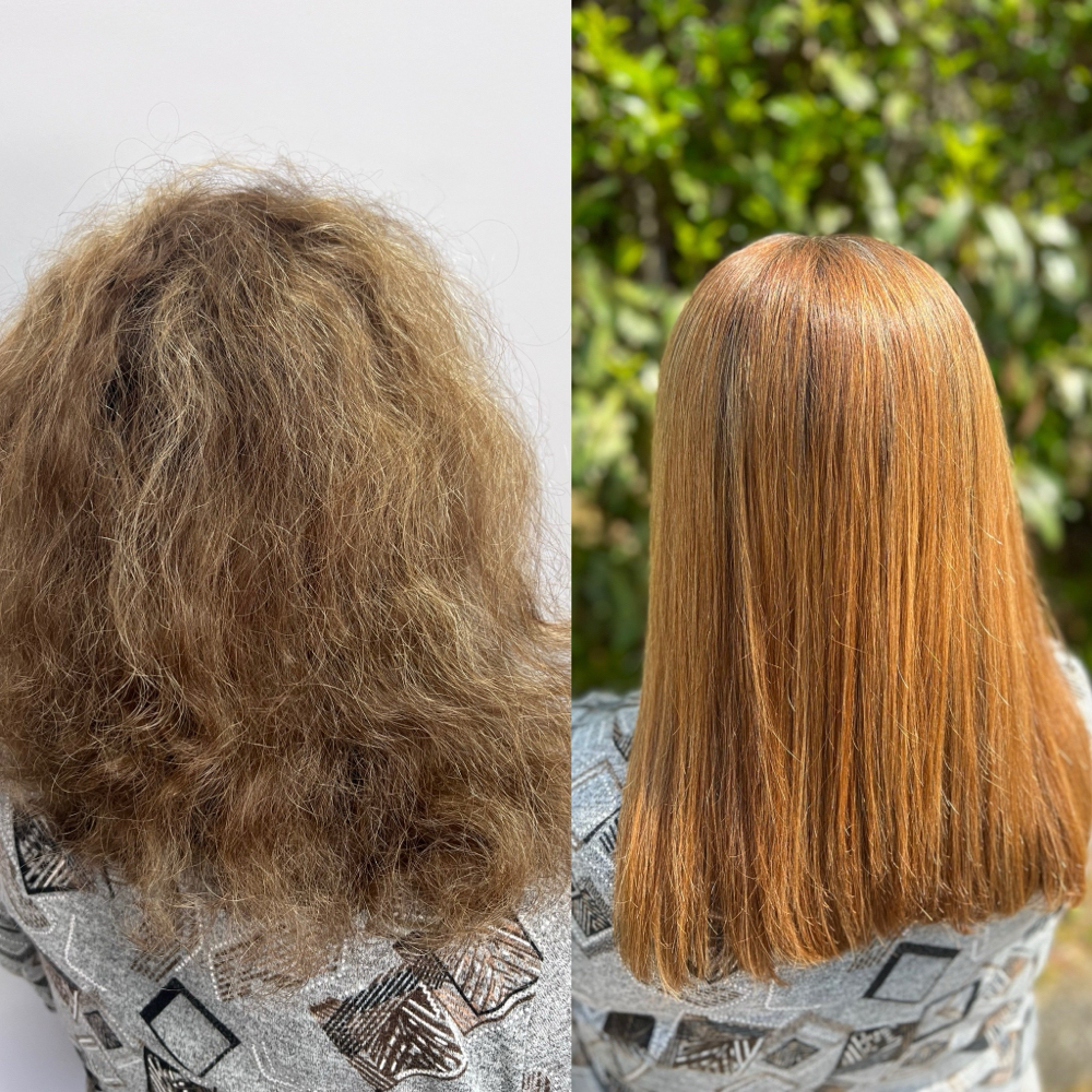 Professional Smoothing Treatment at Glamazon Hair Studio in Knoxville, TN
