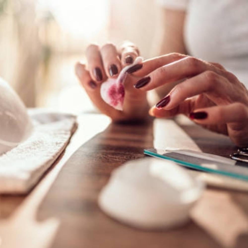 Gel Polish Removal +Gel Polish Mani at Ikole Beauty * Indigo Nail Stylist in Alexandria, VA