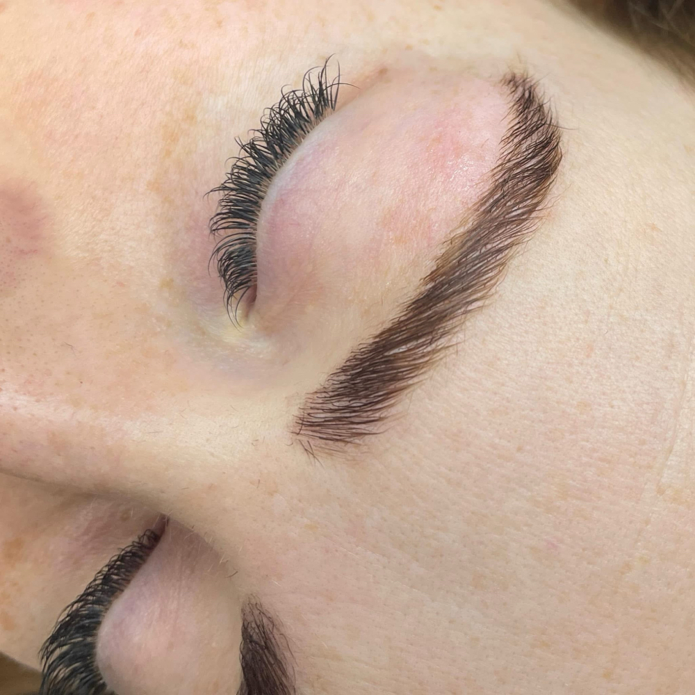 Brow Lamination at Microblading By Courtney in Essexville, MI