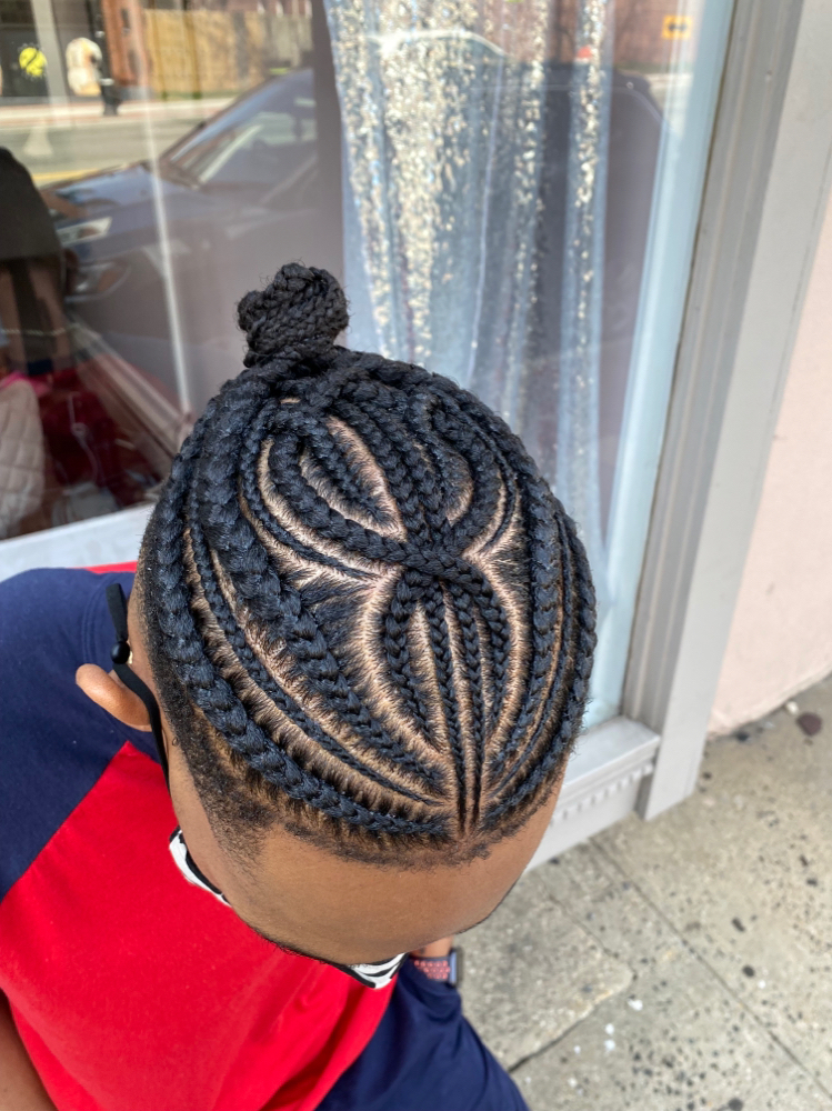 Intricate Male Braids