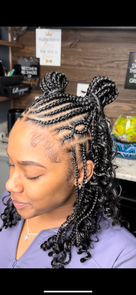 Fulani Braids(bob)