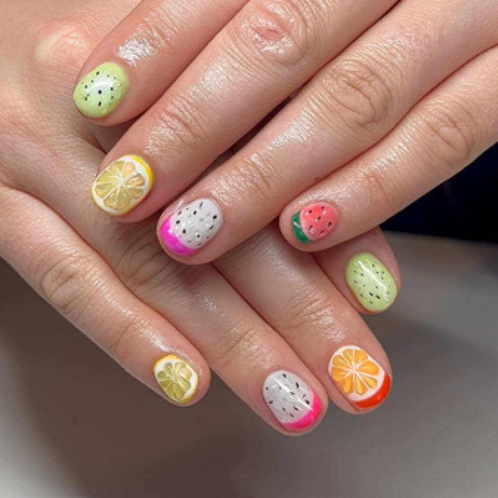 Super Sassy Hard Gel Refill at Tatted nails in Richmond, VA