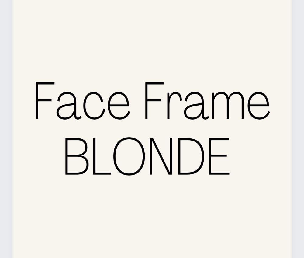 Face Frame Highlight (mini)
