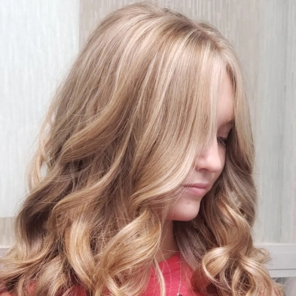 Partial Highlights and Blowout at Toscanini Hair in Holmdel, NJ