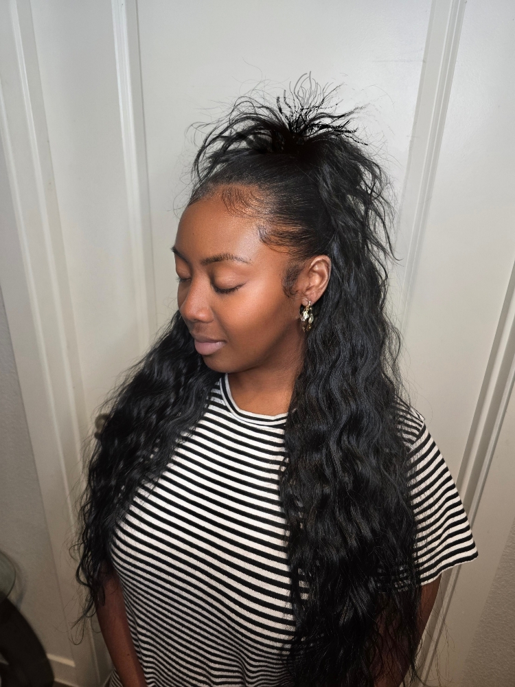 Half Up Half Down