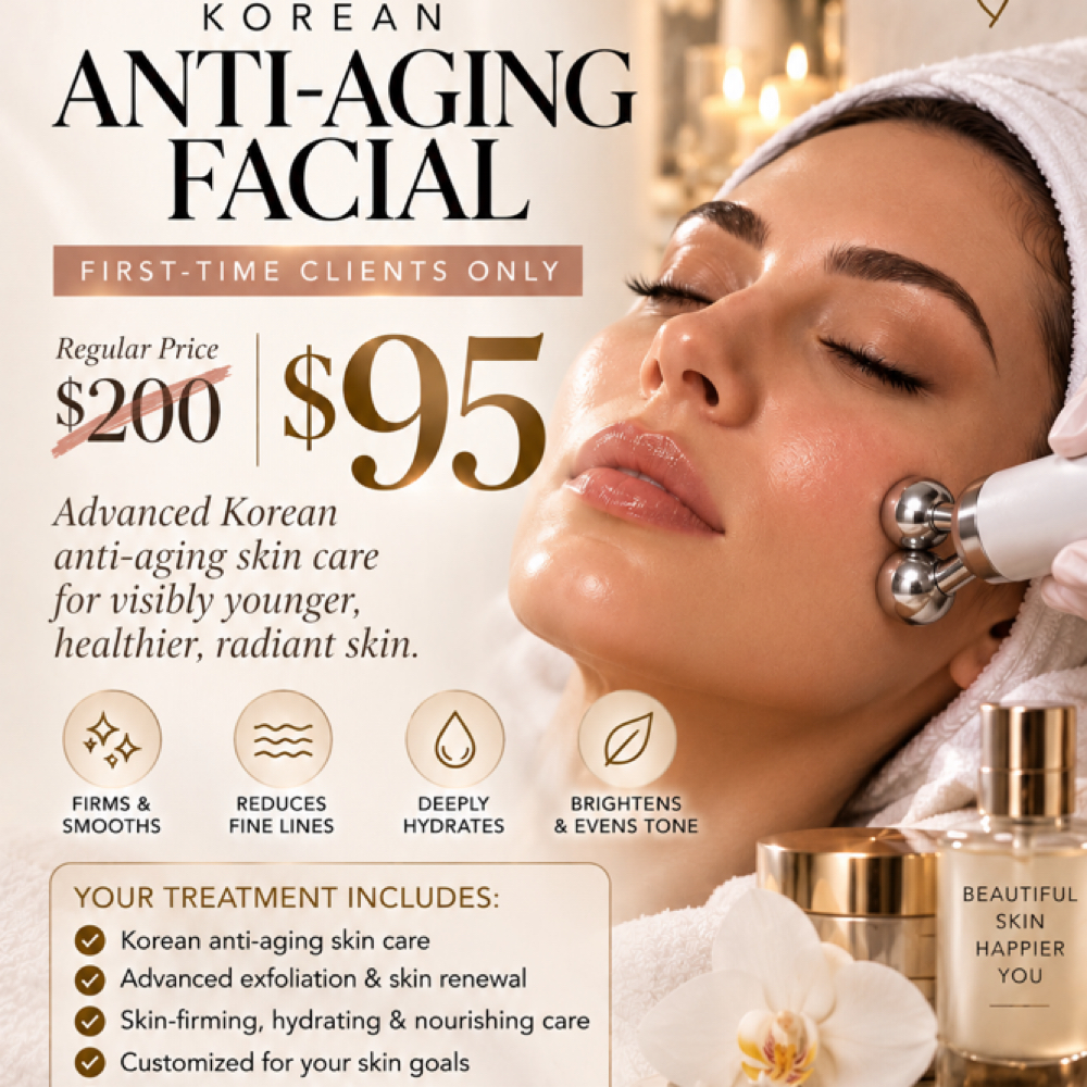 First Time Clients-Korean Facial at The Beauty Skin Lab in Denver, CO
