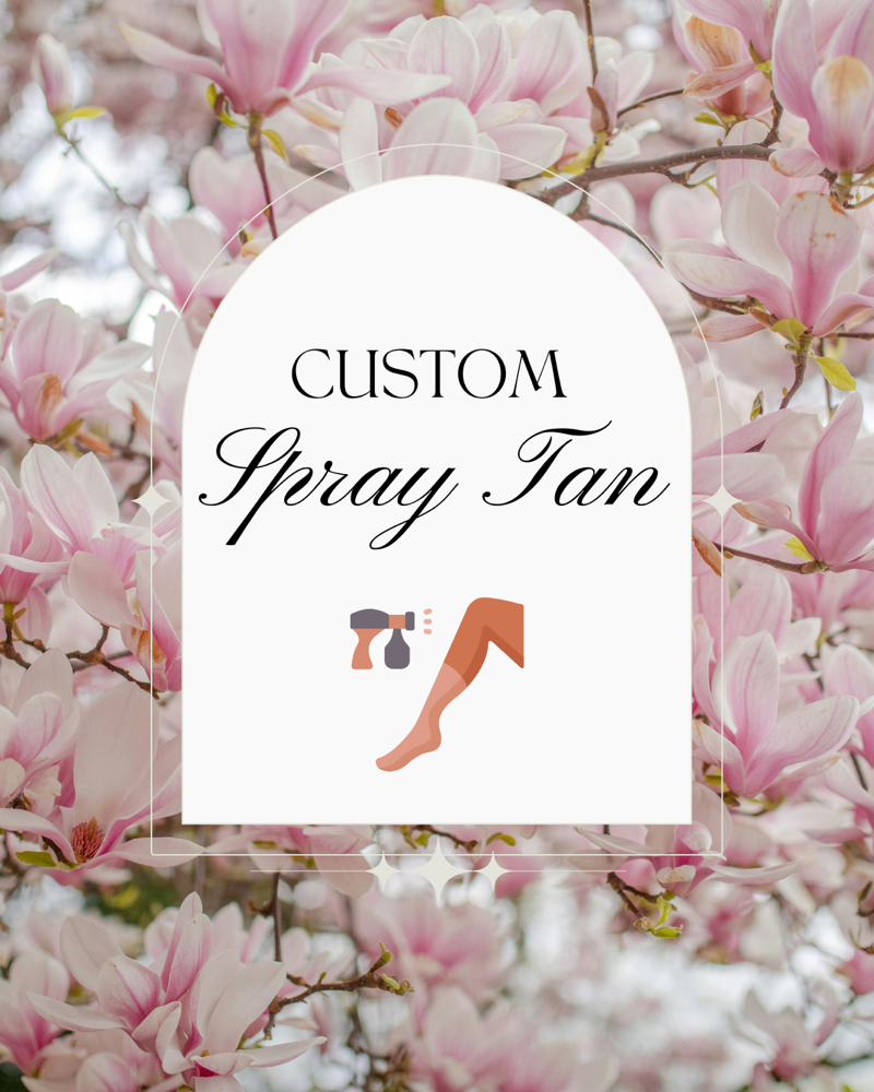 Custom Spray Tan☀️