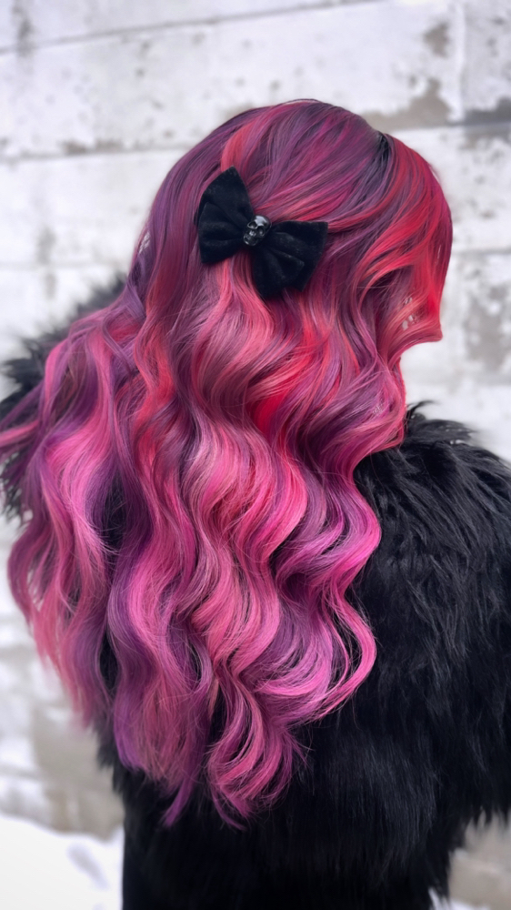 2 Rows Hair Extension Re-Install