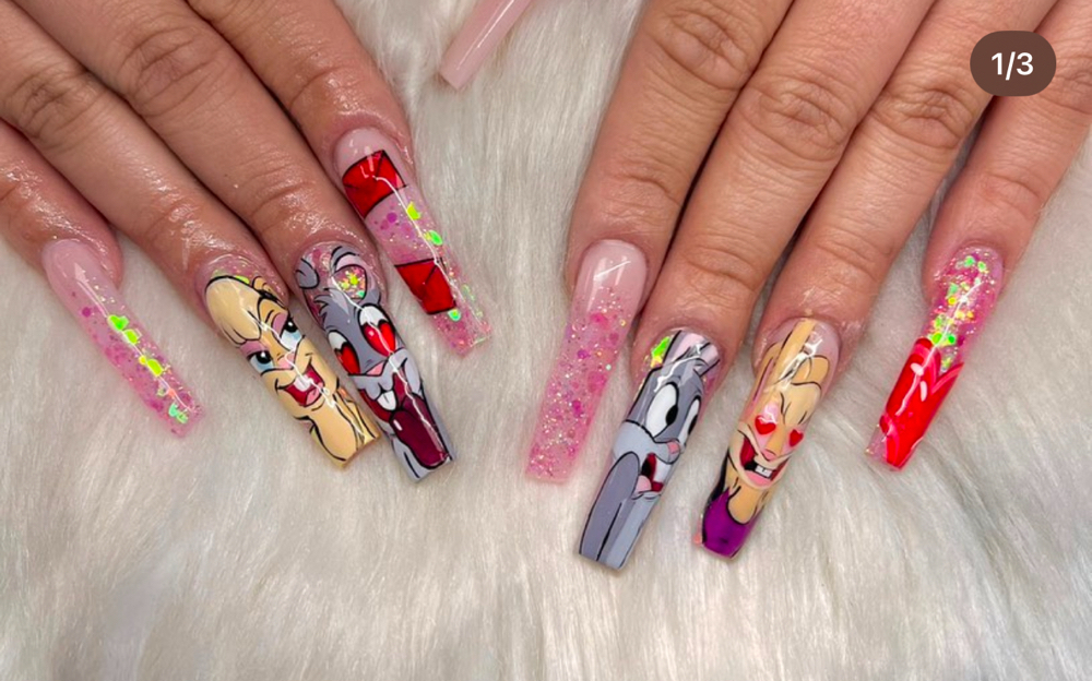 VALENTINES DAY NAILS ♥️