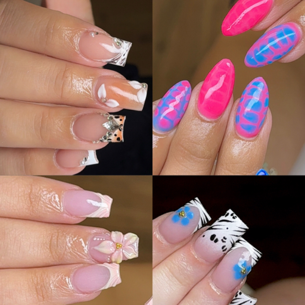 Tier 2 Acrylic Set at Wildflower Beauty Salon in Sinton, TX