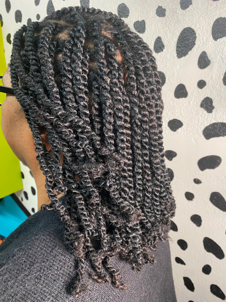 Two Strand Twists - Natural Hair