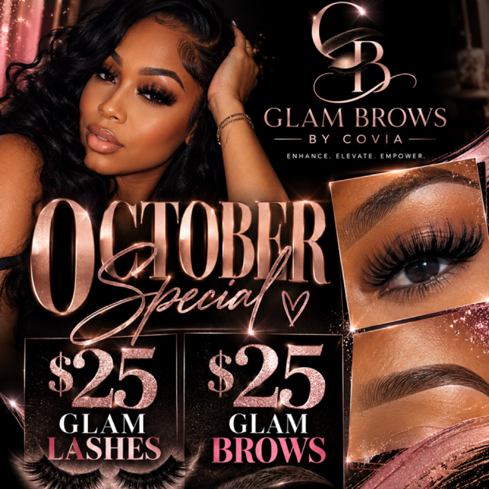 $25 GLAM Service at GLAM Brows by Covia in Charlotte, NC