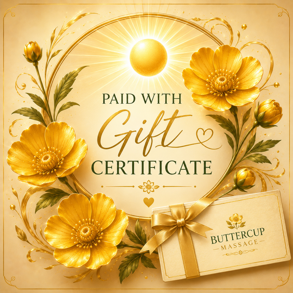 PAID WITH GIFT CERTIFICATE at Loosen Up Buttercup Massage, LLC in Okeechobee, FL