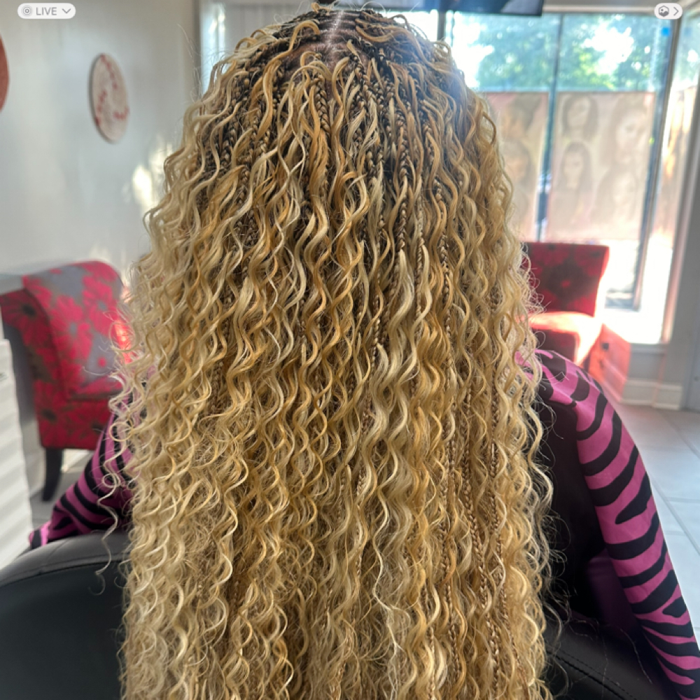 Small Boho Braid Mid-back at ROOTS HAIR By Nene in Philadephia, PA