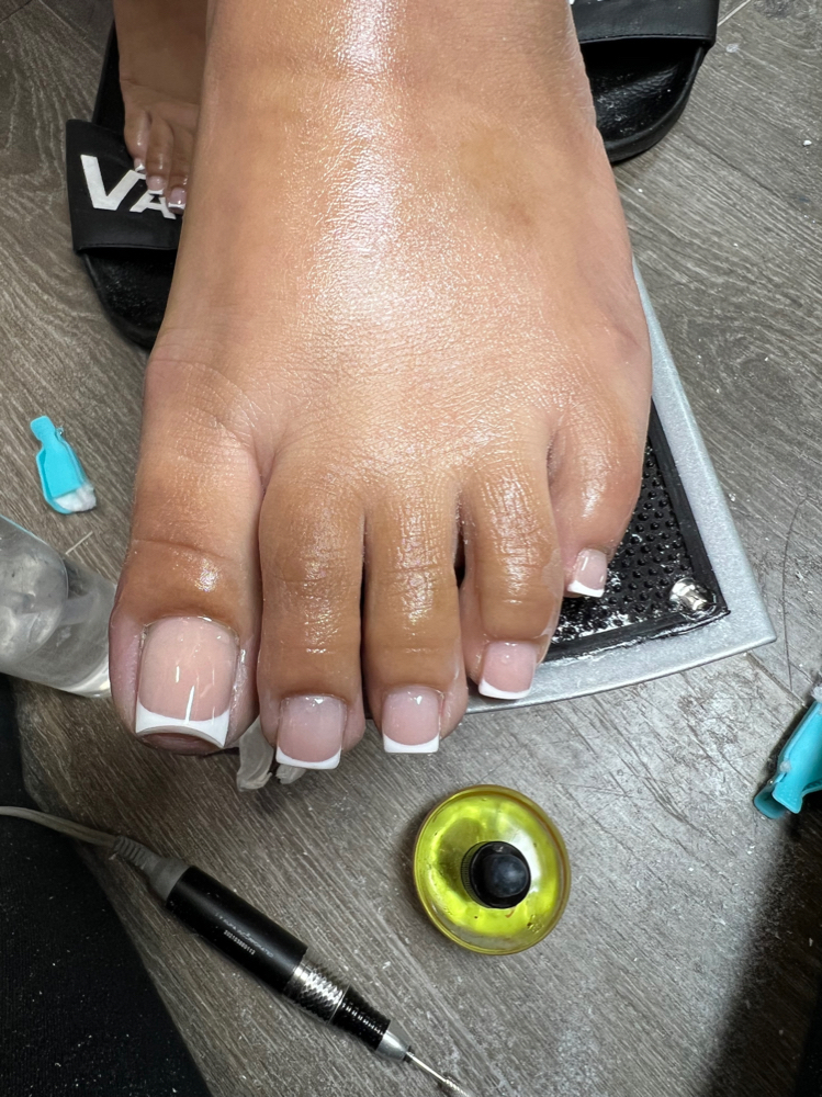 French Full Set On Toes