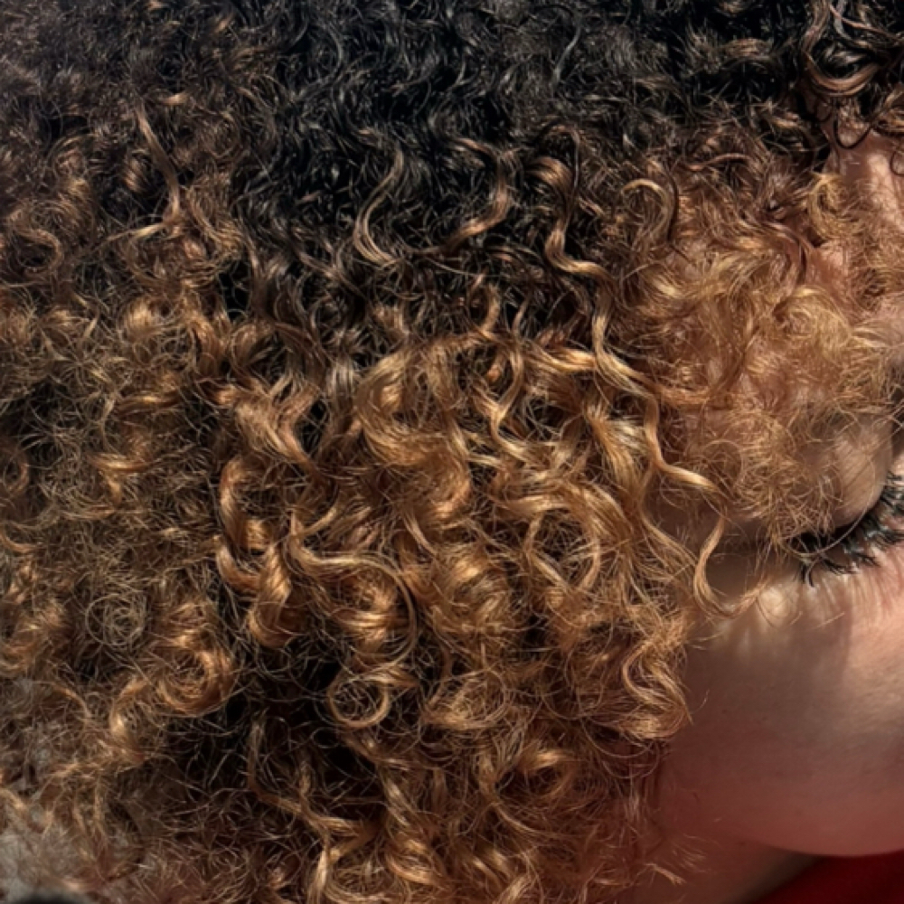 Curly Hair Express Balayage at Hair Unleashed in Richland, WA