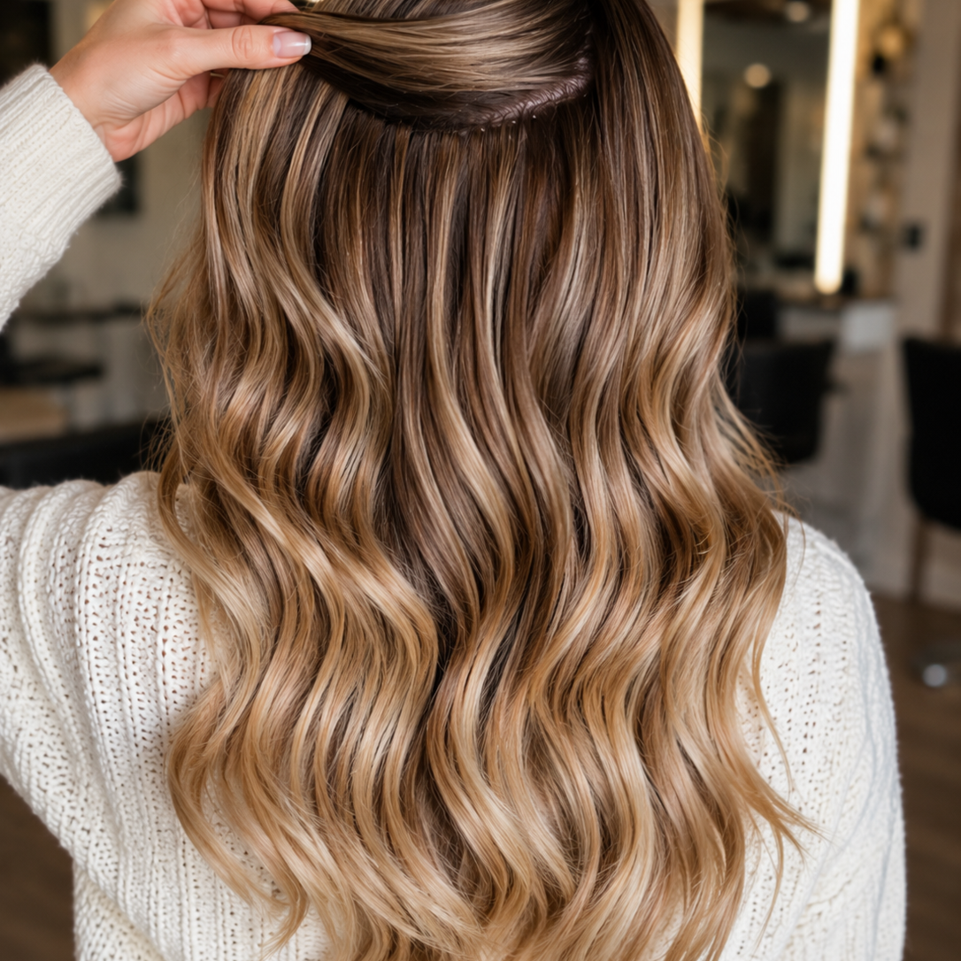 Hand Tied Adjustment (Double Row) at Sarah Caston Hair Denver in Denver, CO