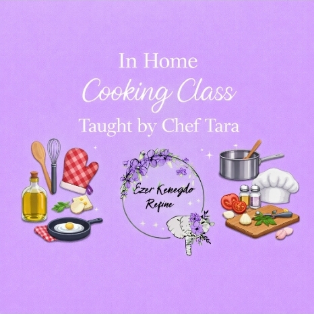 In Home Cooking Class at Ezer Kenegdo Refine in High Point, NC