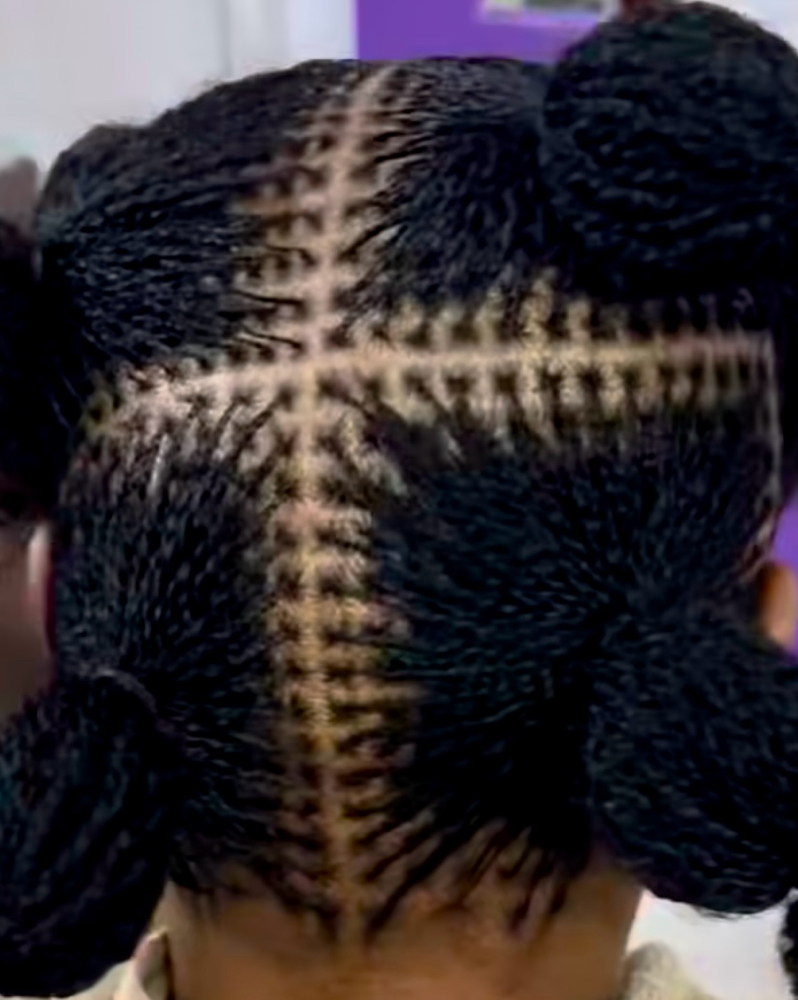 Install Microlocs Extensions 8”-10” at U N I FOR HAIR LLC in North Charleston, SC