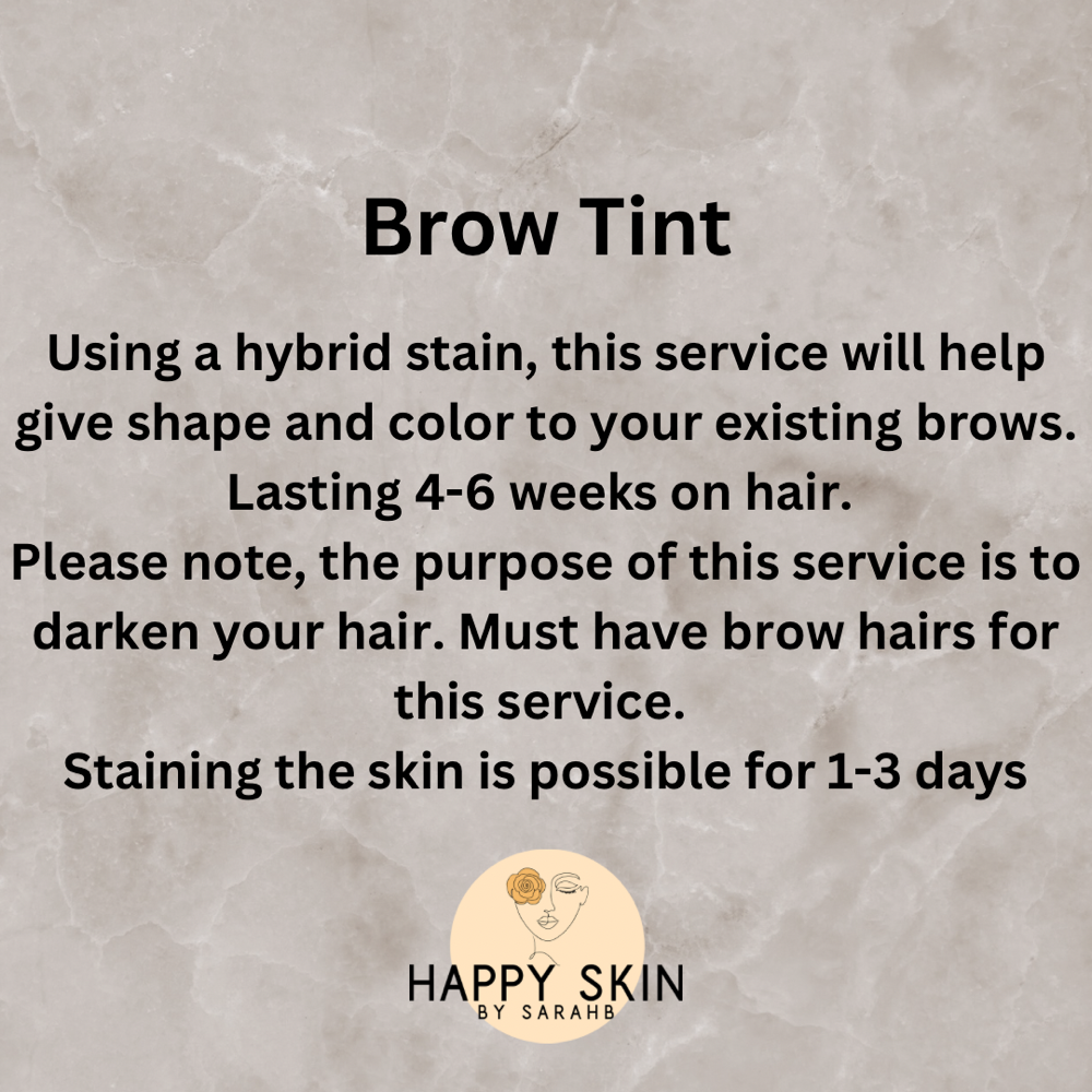 Brow Tint