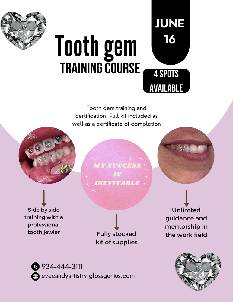 Tooth Gem Training Course June 16th