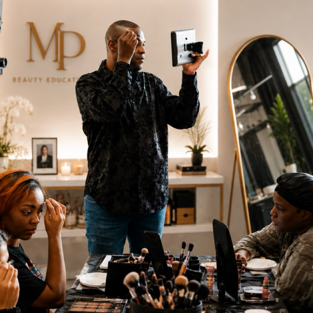 Makeup Class 1 On 1 at Beats by Michael Pete in East Providence, RI