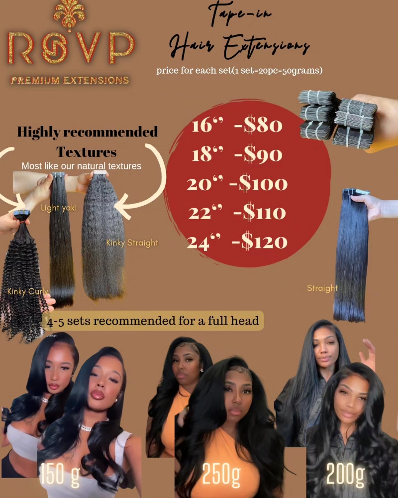 Tape-ins Install at Heavenly Styles of LaBriana in Glenwood, IL