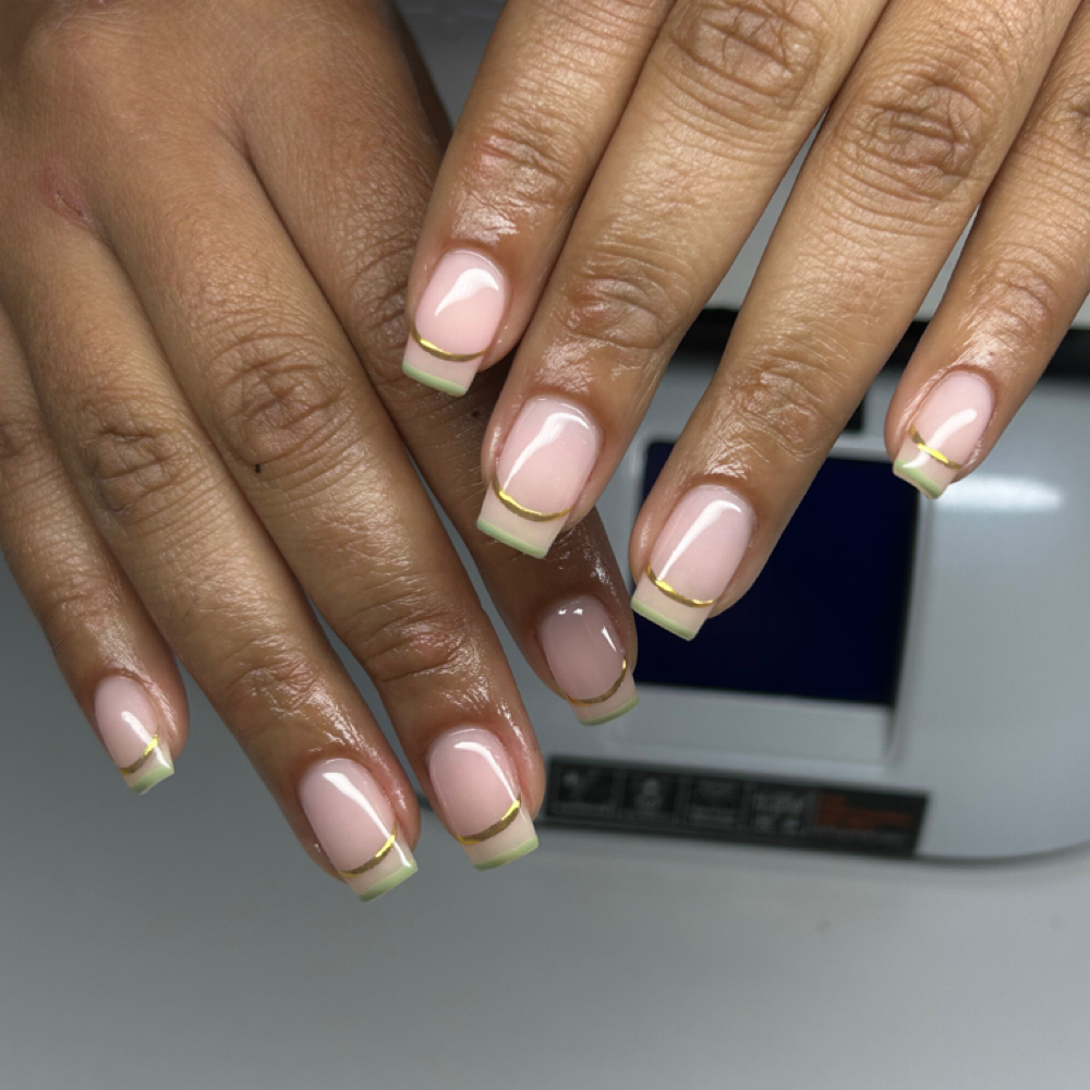 Medium nail design (Add on) at SinCityNails in Miami Lakes, FL