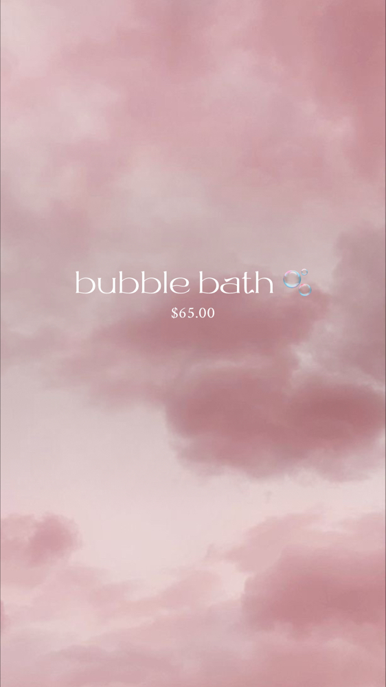 Bubble Bath Facial