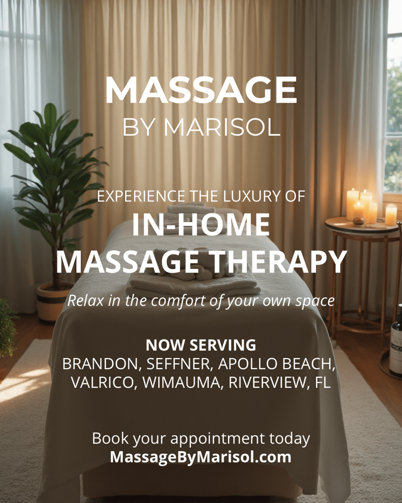 In Home at Massage By Marisol in Riverview, FL