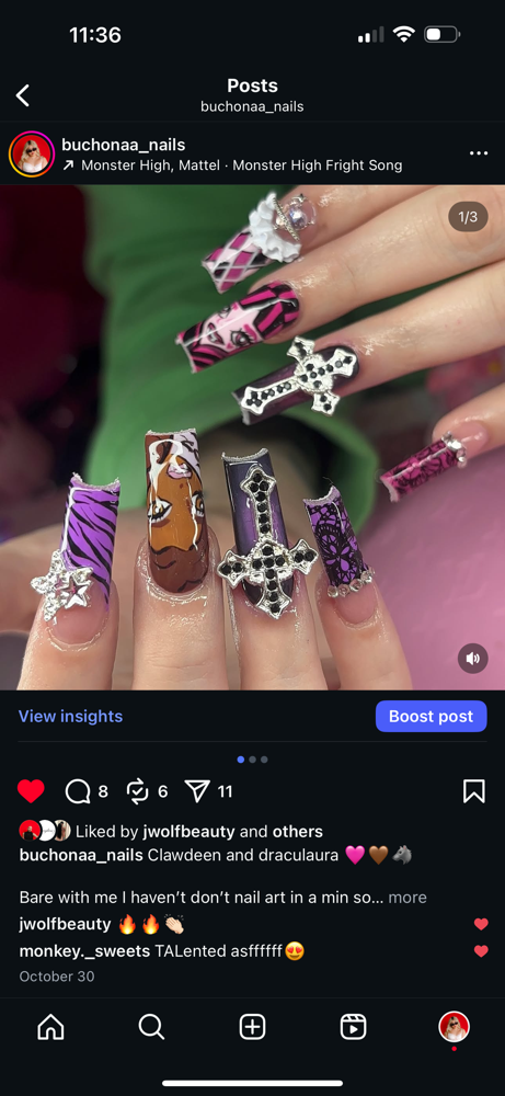 Acrylil /Gel X Detail Nail Art Sets