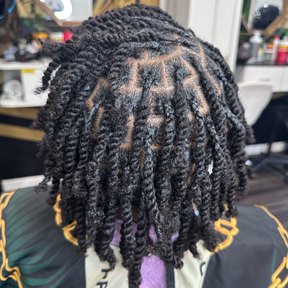 Two-Strand Twists at The Crown Garden in Jamaica, NY