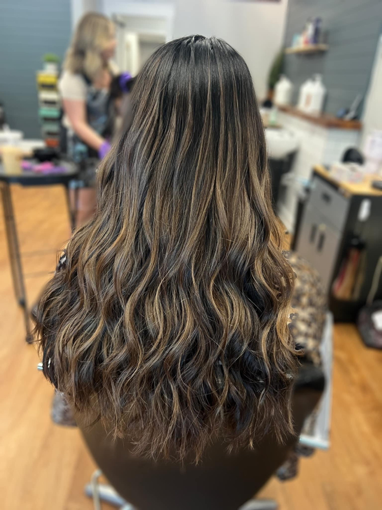 Partial Balayage + Cut + Toner