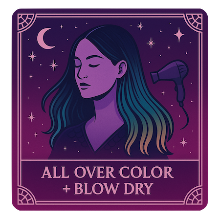 All Over Color + Blow Dry at Heartbreak Highlights in Apollo Beach, FL