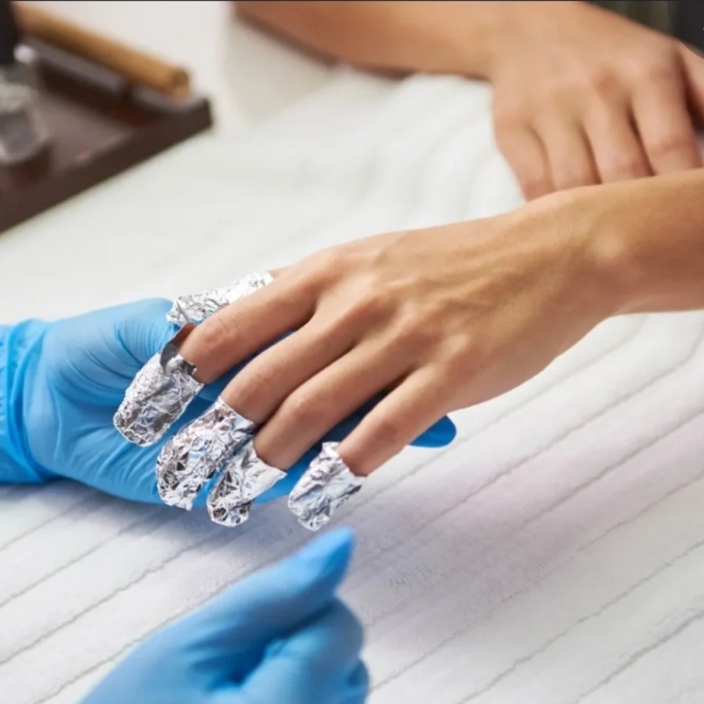 Acrylic removal at Iliana's Nail Salon in Verona, WI