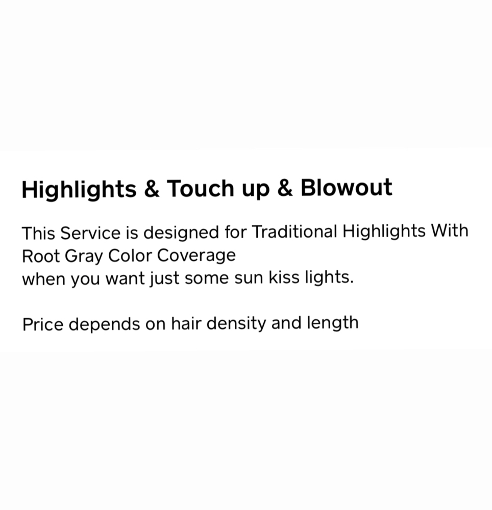 short haircut+lights + color& style