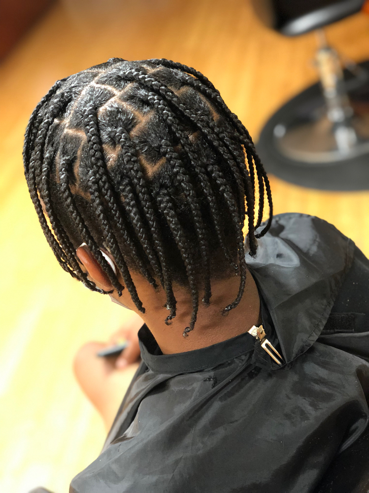 Mens Box Braids Med(top only)