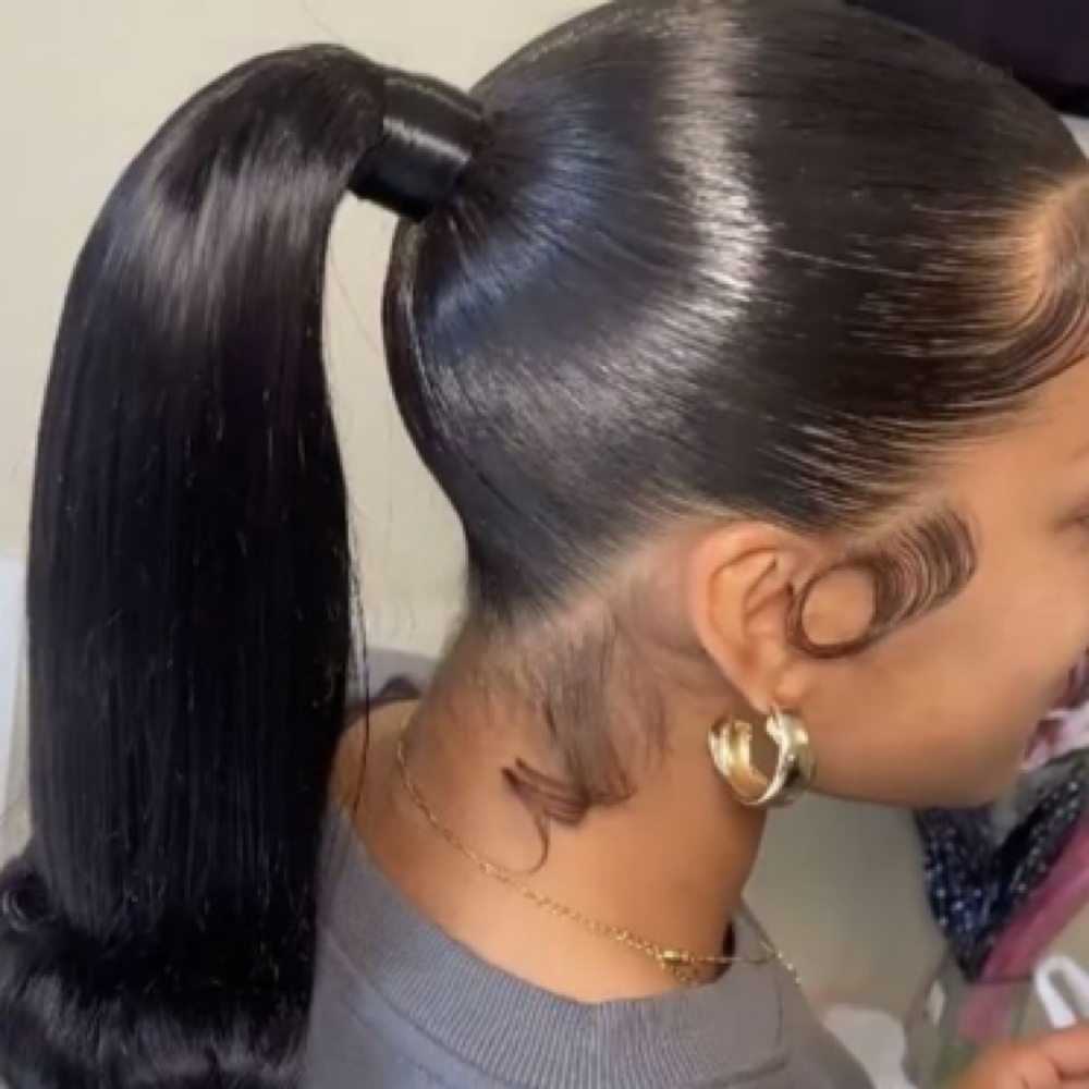 Sleek Barbie Ponytail at Naimafcosmetics .LLC