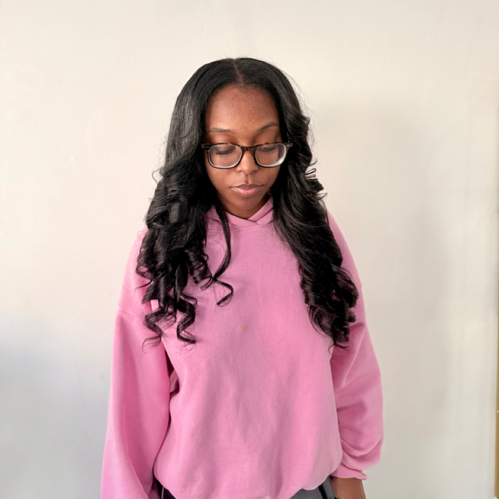 Sew-in at Yanique's Beauty Bar in Everett, MA