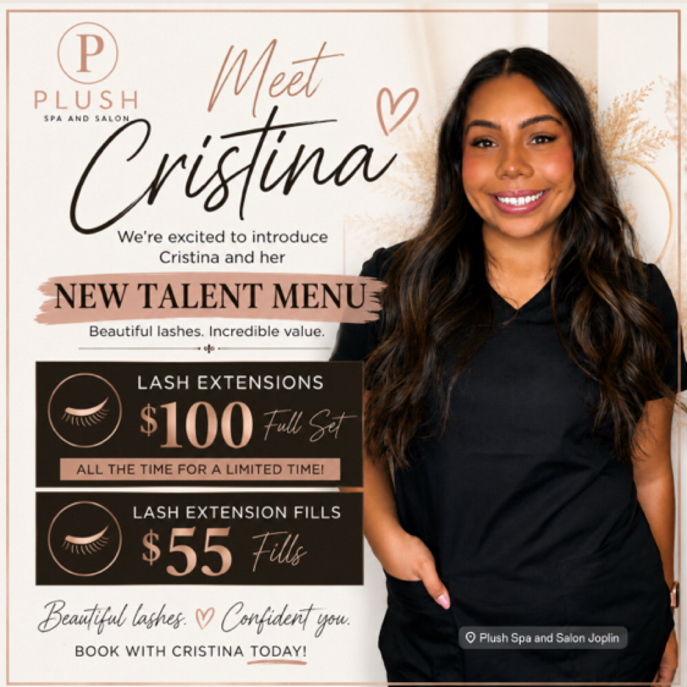$100 Full Sets Everyday at Plush Spa in Joplin, MO