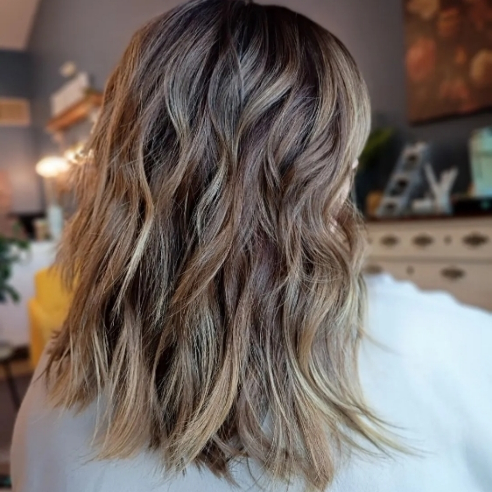 Balayage and Cut at JavitaCreates in Springfield, IL