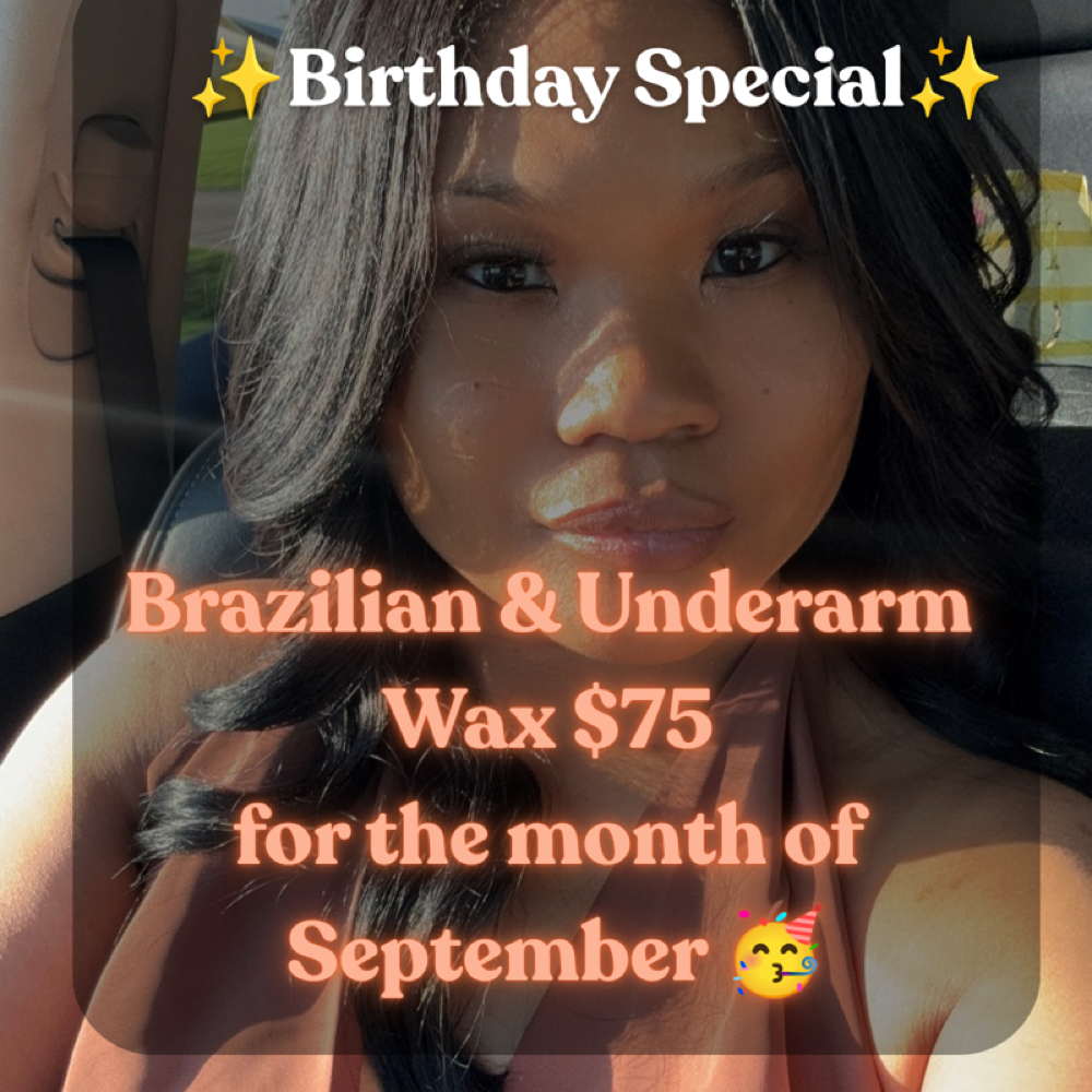 Birthday Special at Blasian Bare Esthetics in Russellville, AR