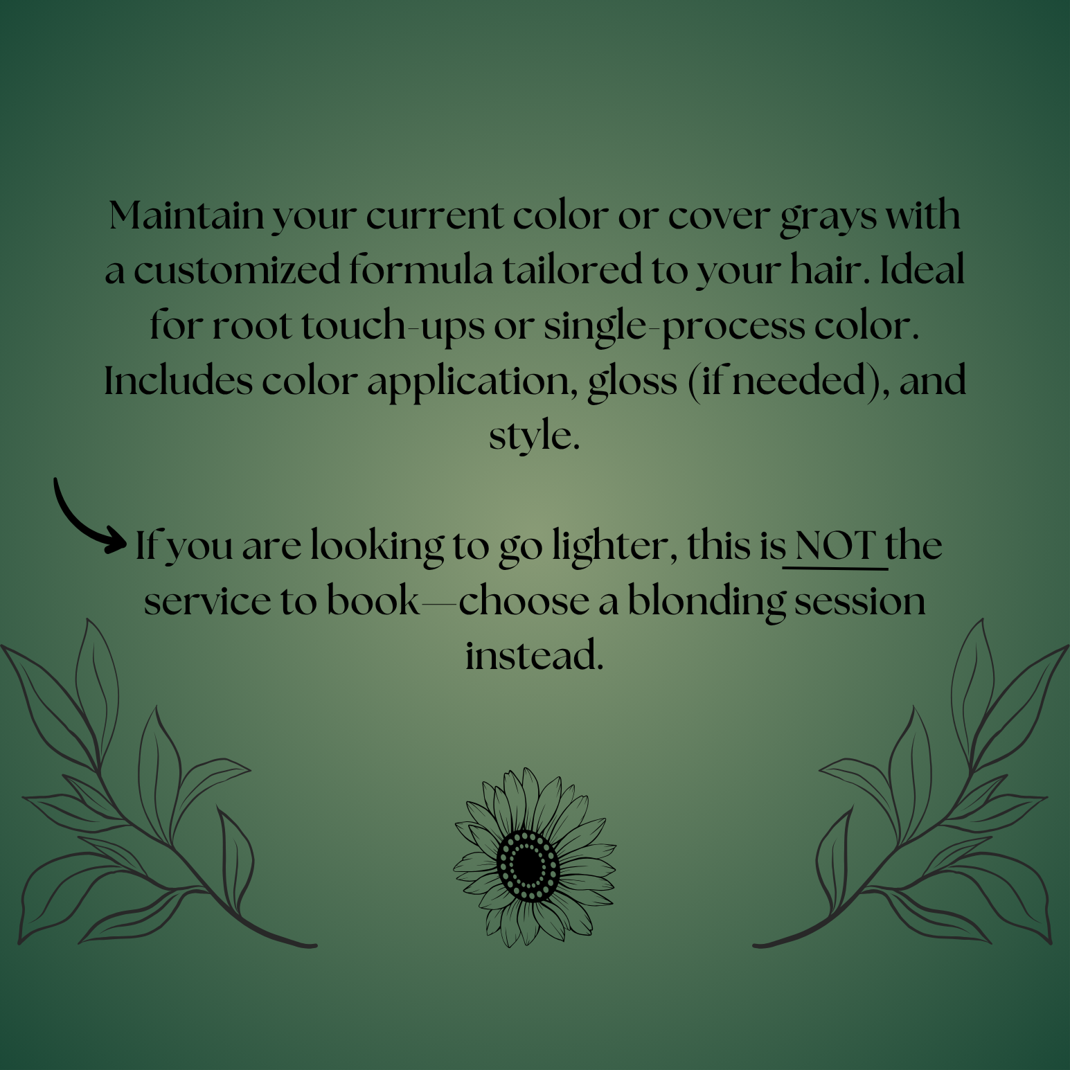 Root Refresh/All Over Color at Arcadia Grace Salon in Greenwood, IN