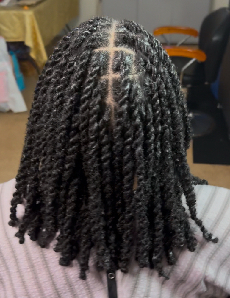 Braids (Kinky Twists) at U’Neek HairStoree, Hair Artistry Salon in Stafford, VA